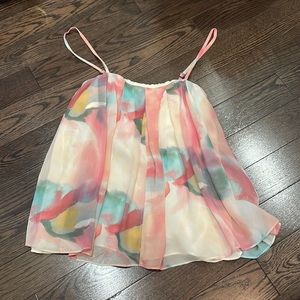 Alice and Olivia’ floral tank in xs